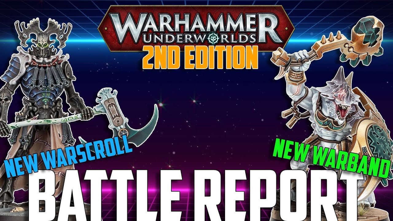 Челюсти Ицла против Жнецов Кайнана | Отчёт о битве при Эмбергарде из Warhammer Underworlds #adwip