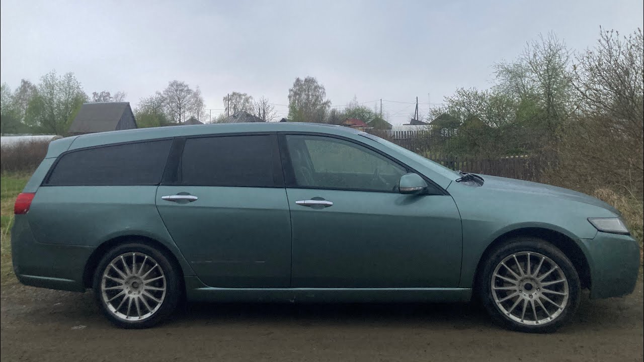 Переобули аккорда. Crimson Linea Sport r17. Accord wagon.
