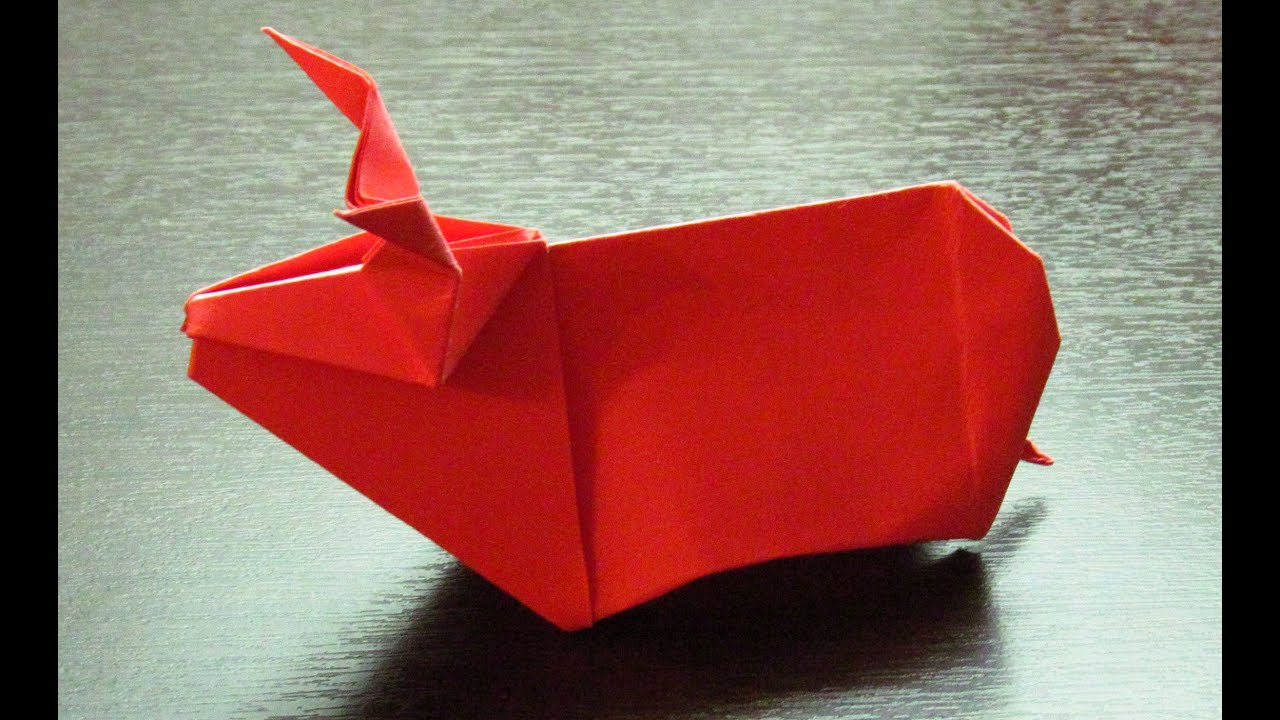 Como hacer Origamis HOROSCOPO de papel |  TAURO de papel (Muy fácil)
