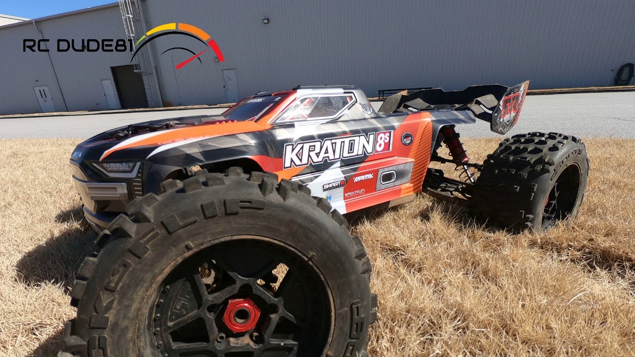ARRMA Kraton 8s -WORLDS Loudest chassis slap??!😱
