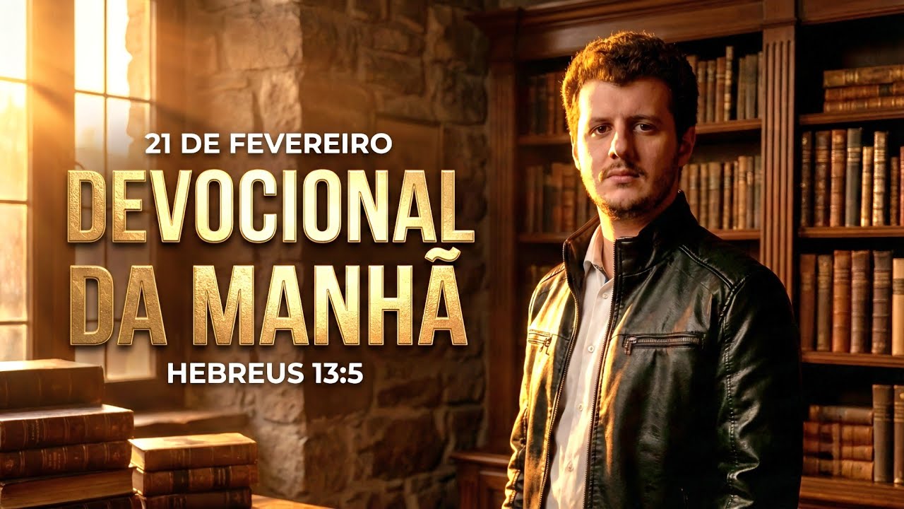 21 de fevereiro | Devocional da Manhã | Hebreus 13:5
