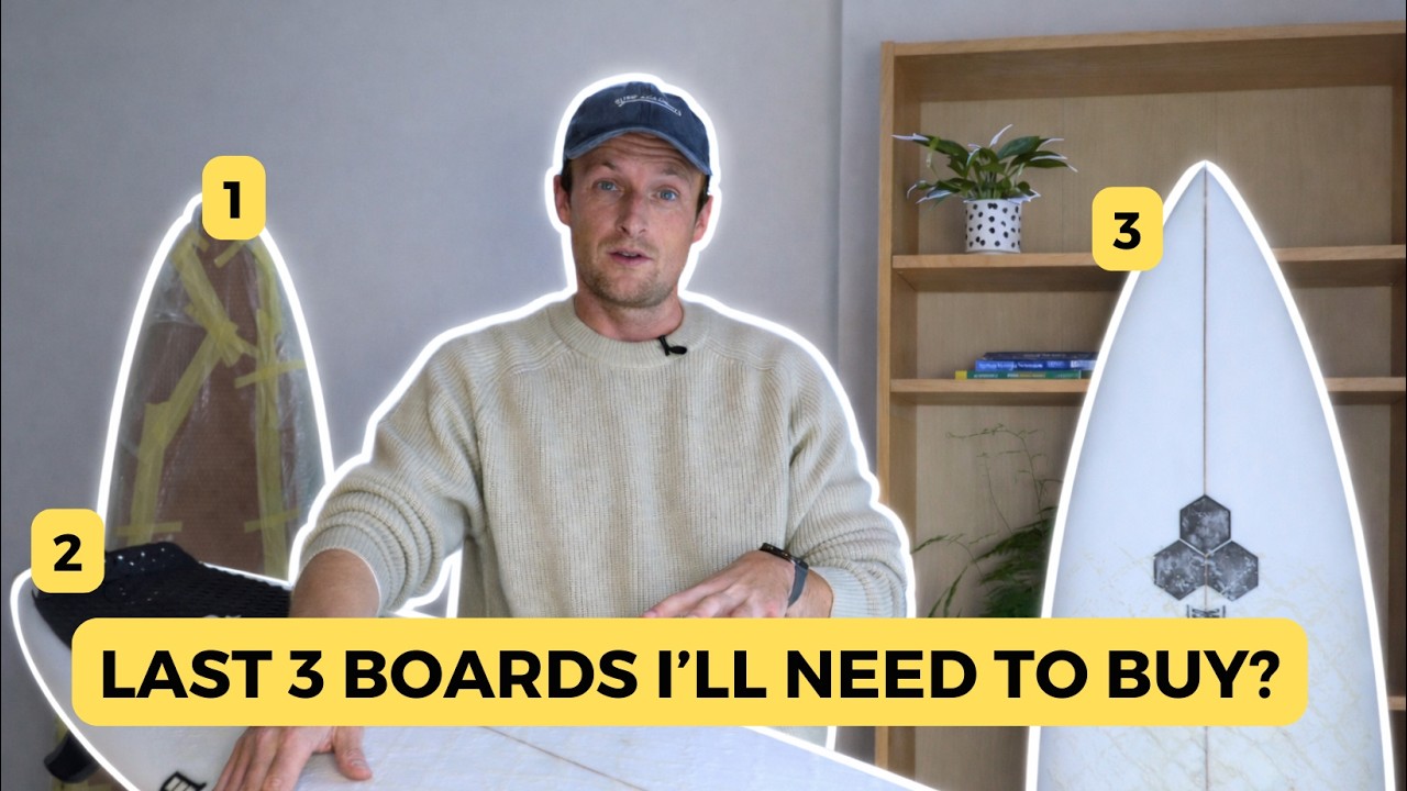 Why & How A Professional Surfcoach Chooses Three New Boards