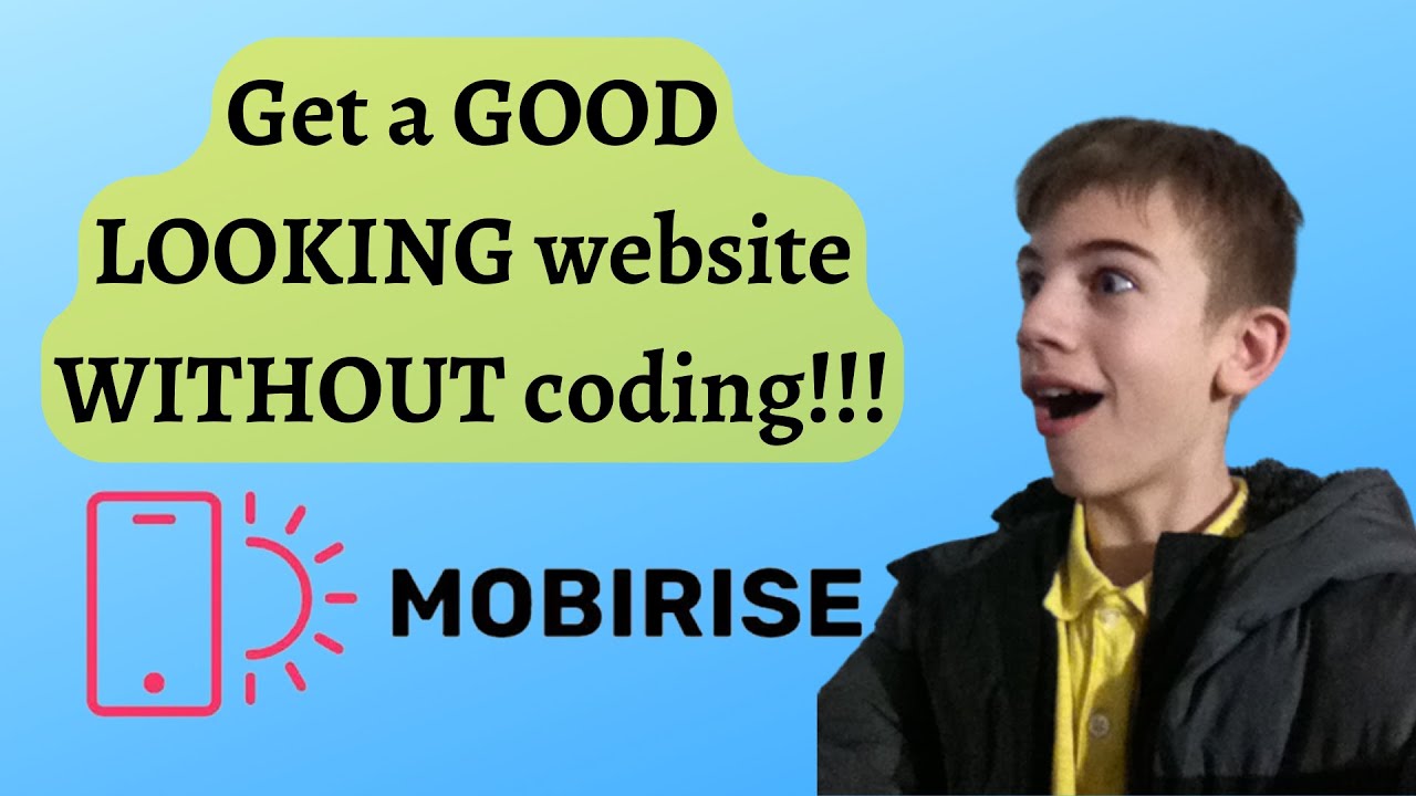 How to get a GOOD quality website WITHOUT coding - Using Mobirise - Ham Radio & Networking