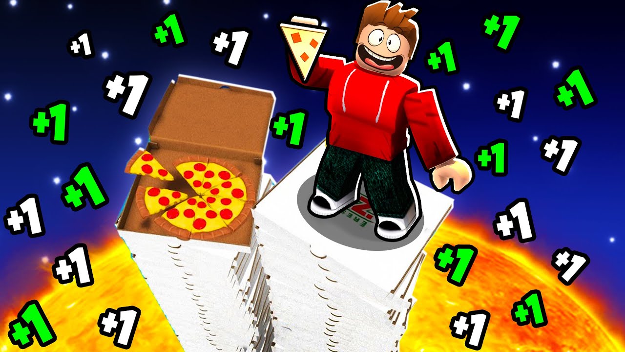 ROBLOX BUT CHOP BUILDS PIZZA TOWER TO THE SPACE