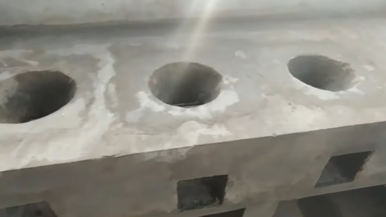 Fogão á carvão feito de tijolo