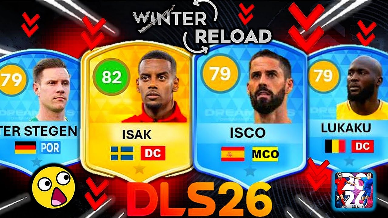 ✅JUGADORES que BAJARAN DE MEDIA DLS 26 Winter Reload ACTUALIZACIÓN