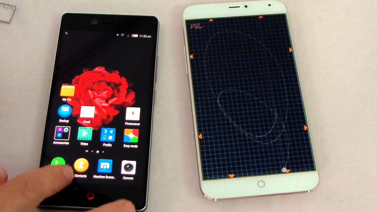 ZTE Nubia Z9 MINI VS MEIZU MX4  function have a look