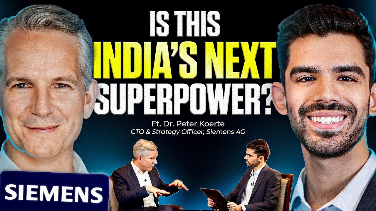 India's AI Growth Explained by Dr. Peter Koerte - Siemens AG&rsquo;s CTO