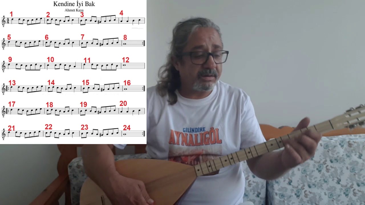 SOLFEJ AHMET KAYA KENDİNE İYİ BAK KISA SAP BAĞLAMA EKLEYEN SURGEON