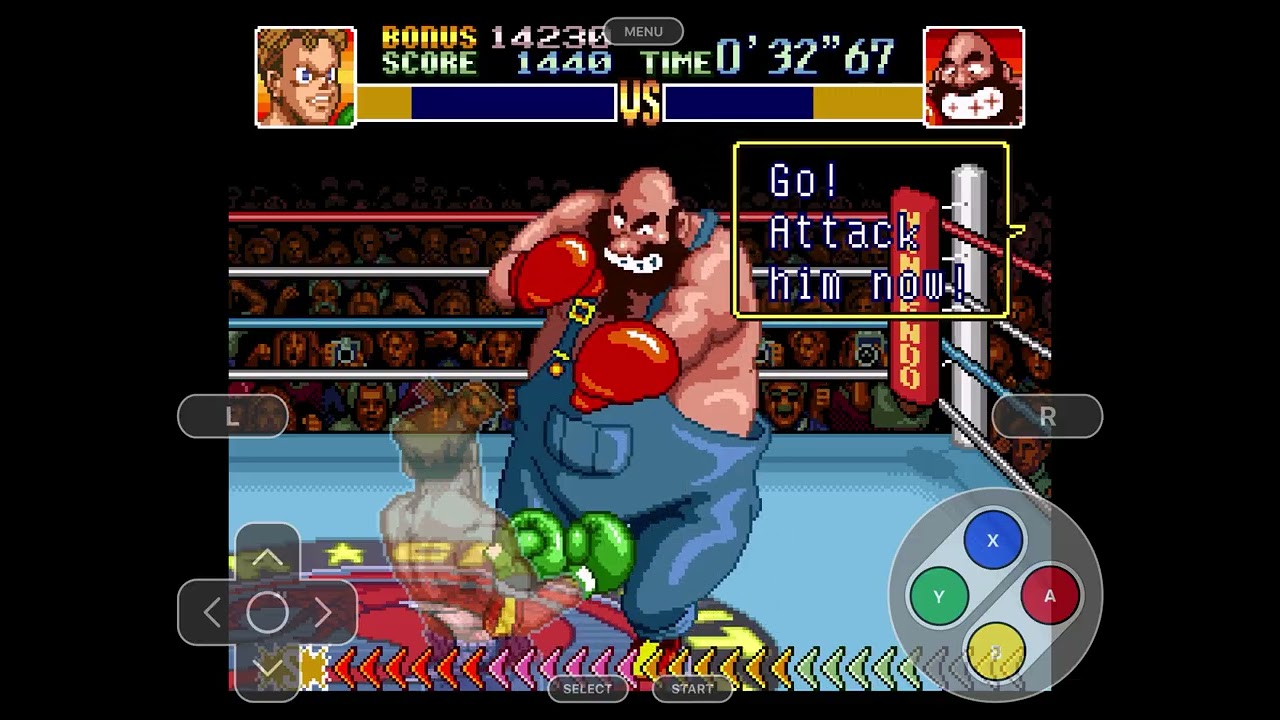 I suck at punch out snes (on mobile)