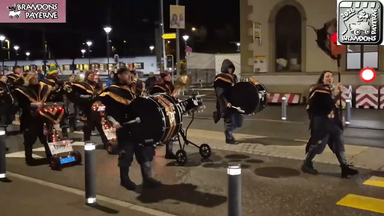 Brandons de Payerne 2026: Tcheu c'est l'heure, du Cortège Matinal