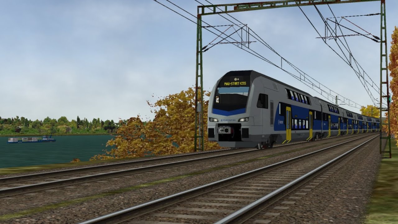 [MSTS/OR] Z70-es zónázó személyvonat: Szob ▶️ Budapest-Nyugati