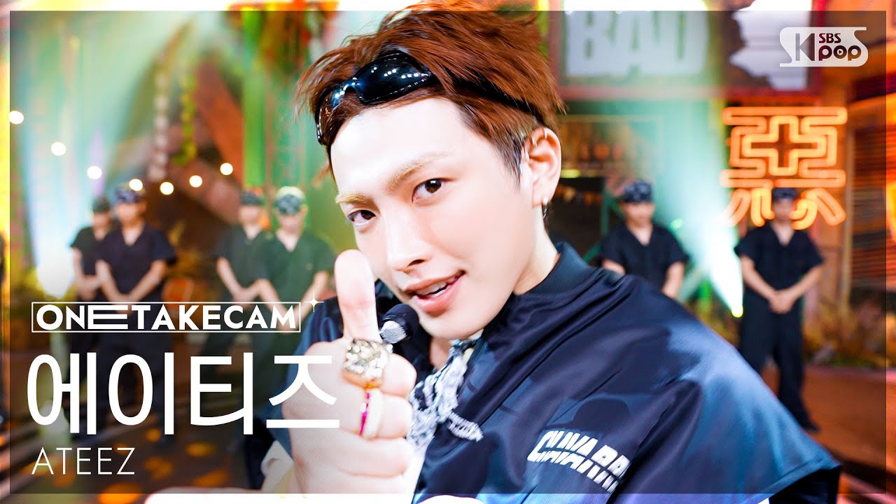 [단독샷캠4K] 에이티즈 'BAD' 단독샷 별도녹화│ATEEZ ONE TAKE STAGE│@SBS Inkigayo 260628