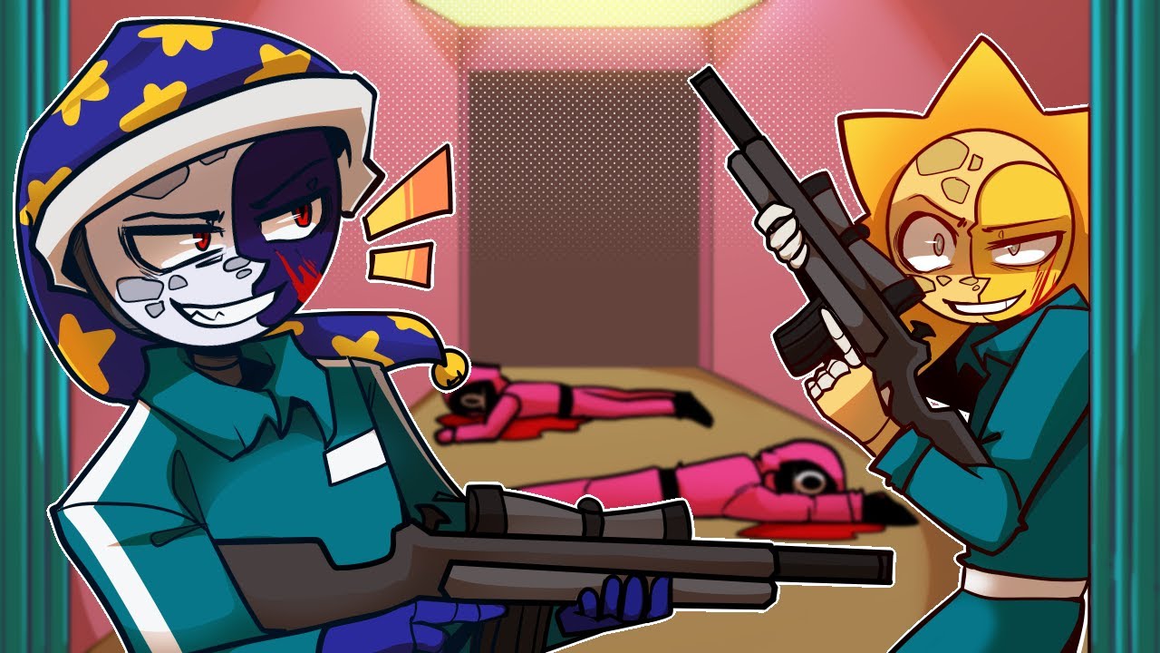 KILLING THE GUARDS in Roblox Ink Games (SECRET REBEL ESCAPE)