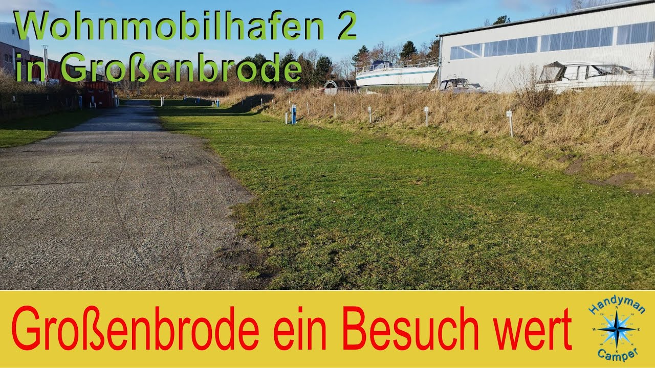 Wohnmobilstellplatz in Grossenbrode direkt im Jachthafen