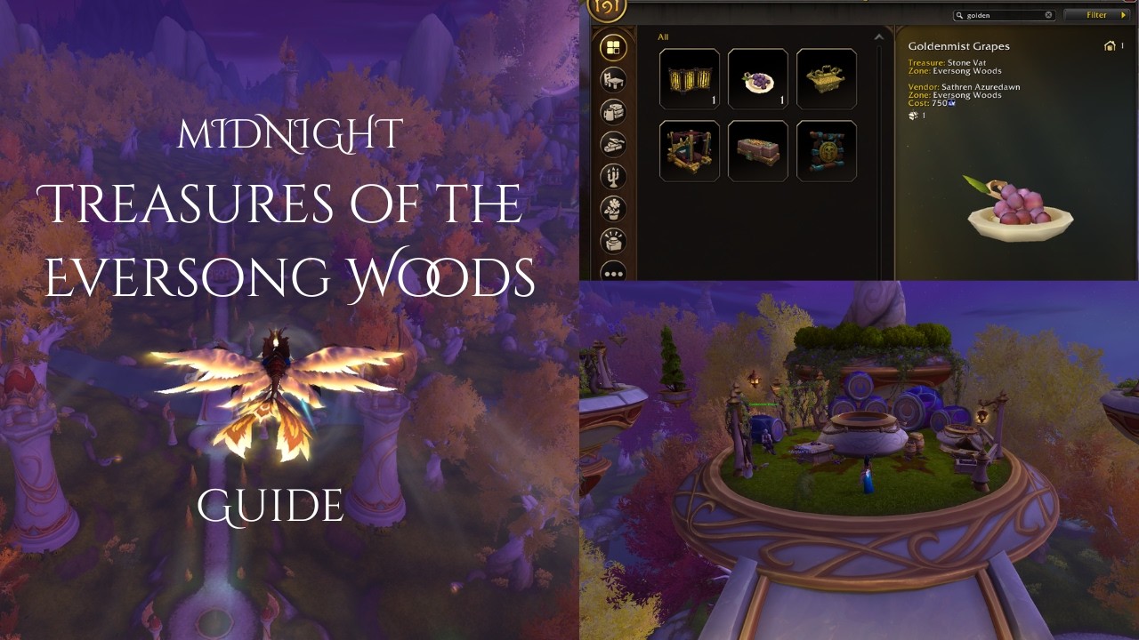 Treasures of the Eversong Woods Achievement