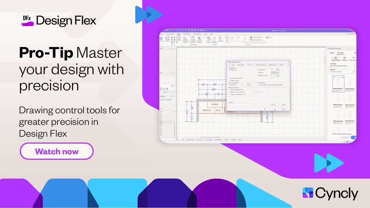 Design Flex &ndash; Pro Tip: Drawing Control Tools for Precision and Efficiency
