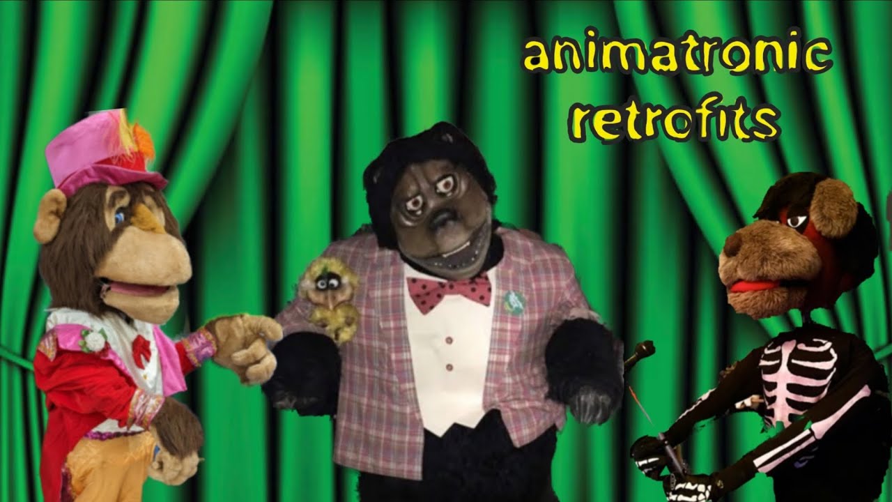 Animatronic retrofits cec and rock a fire