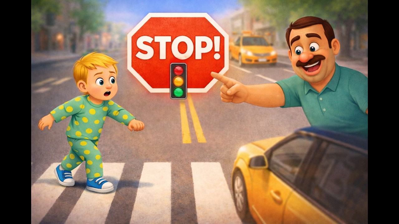 Stop, Look & Listen!🚦Road Safety for Kids