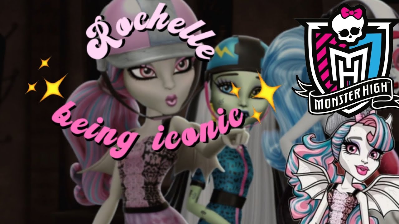 Rochelle Goyle being the most ✨ICONIC✨ Monster High character for 1 minute & 29 seconds STRAIGHT