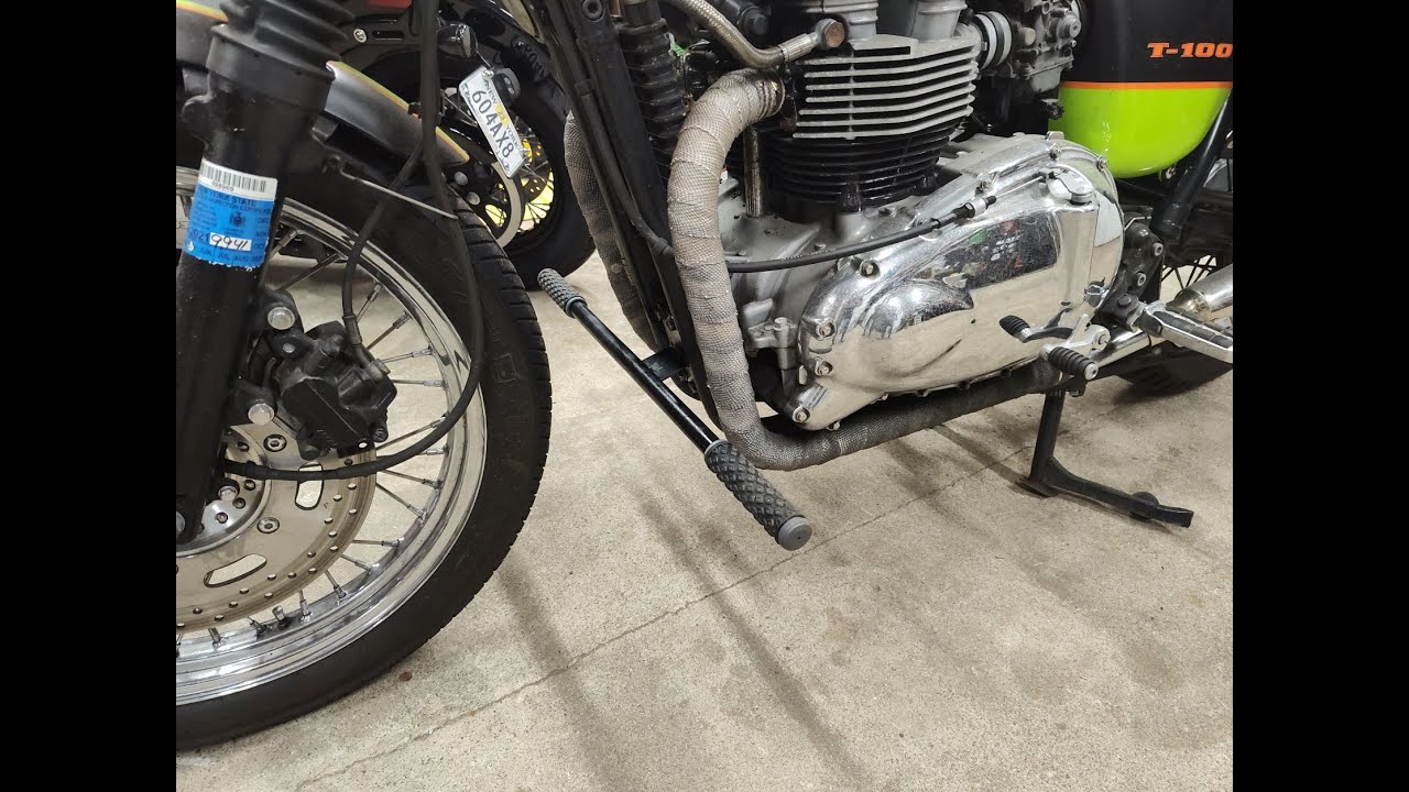 Triumph Bonneville Highway Pegs DIY