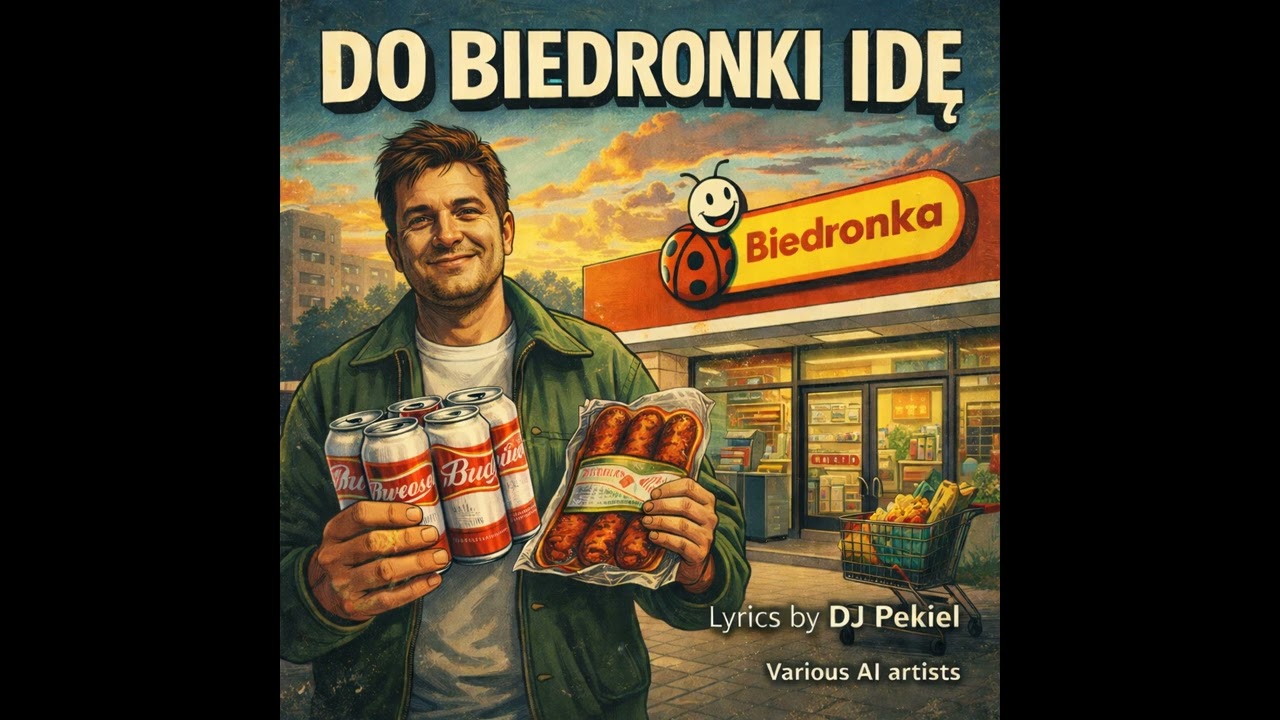 Do Biedronki idę. Humorystyczny hymn o promocjach, piwie i wyprawie do osiedlowej Biedronki.