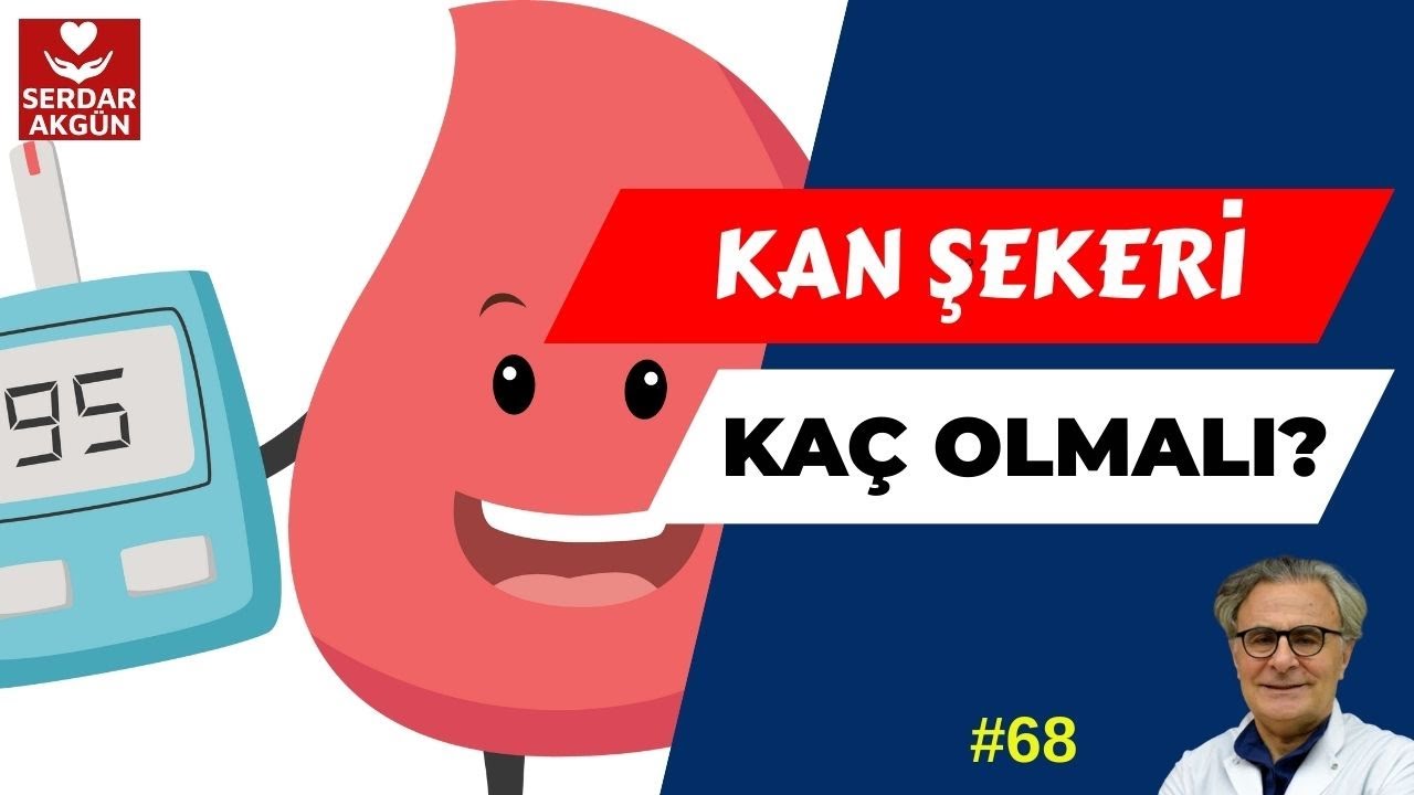 68. Kan şekeri değerleri, kaç olmalı? Sağlık Videoları, Serdar Akgün