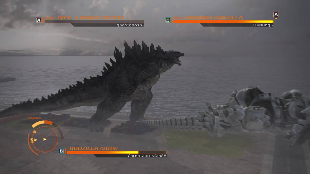 GODZILLA 2014 vs. Burning Godzilla vs Kiryu