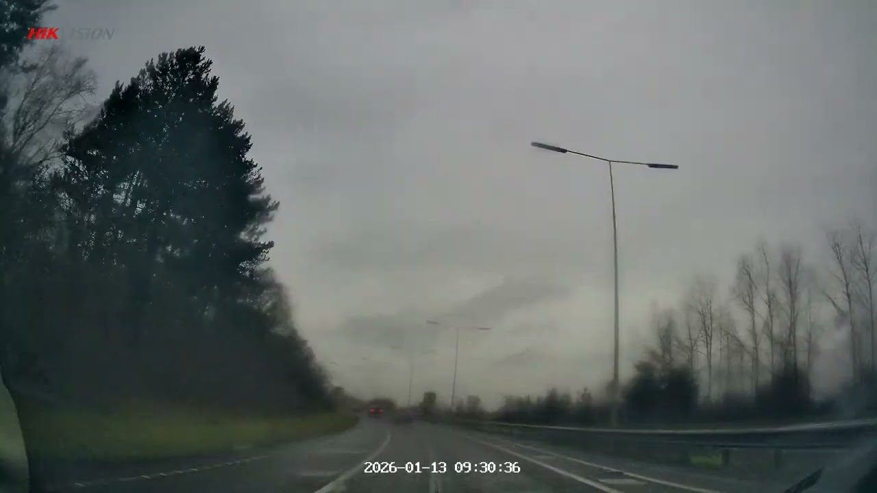 Tilbury driving test (real test recording)