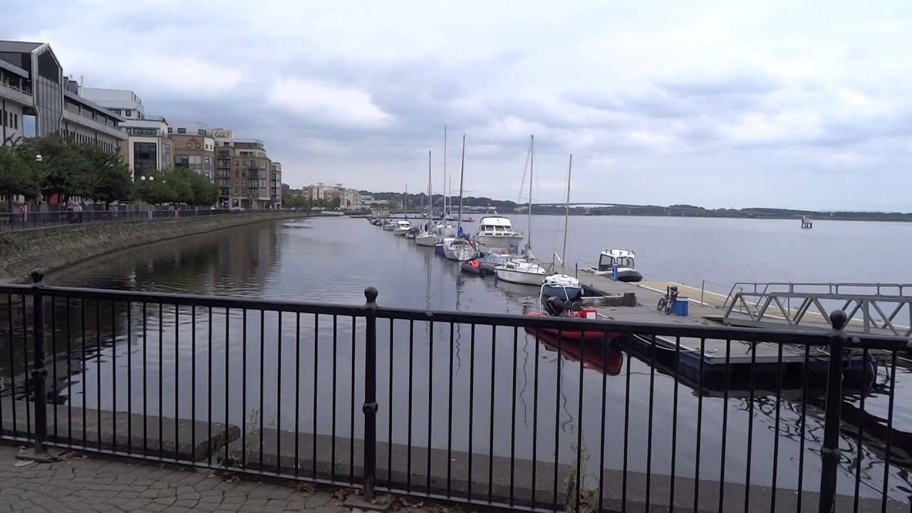 Up the Derry Quay.