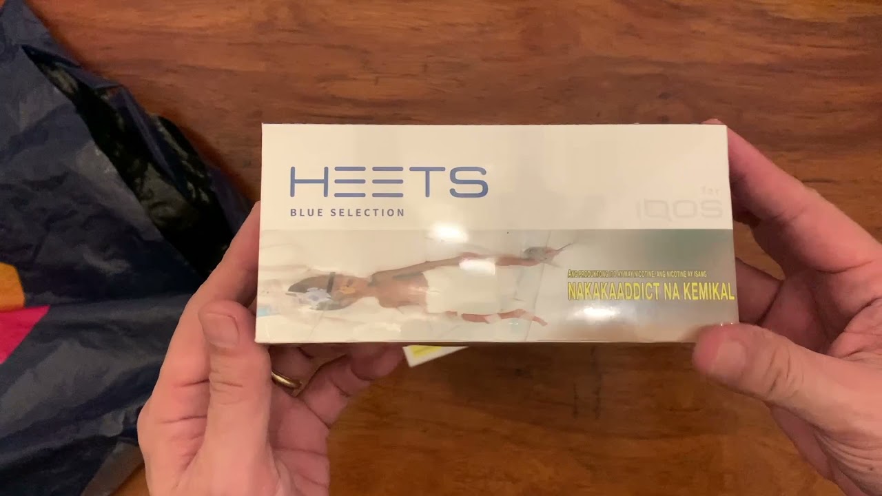 Unwrapping of Heets (iQos compatible) Purple Wave and Blue Selection from QuitsmokingPH