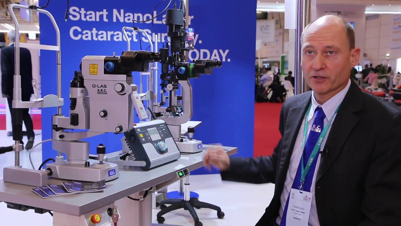 OPTO HELLAS presents from ARC LASER the Q-LAS, CLASSIC and VARIO in ESCRS Lisbon 2017