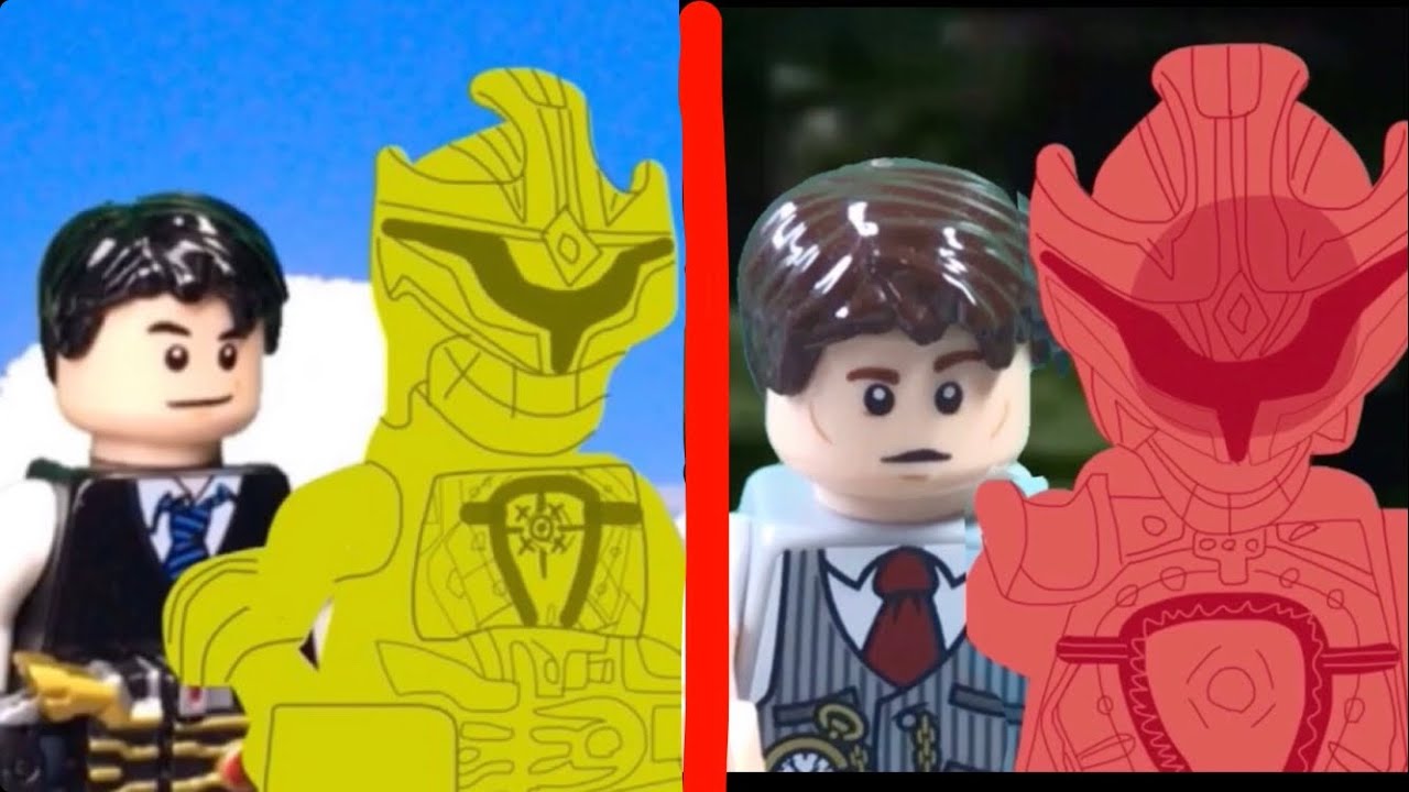 LEGO Kamen Rider Kiva   Ixa My Favorite Henshin Scenes  仮面ライダーイクサ　変身してみた