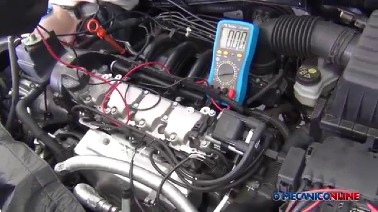 Testes para diagnóstico nas bobinas de ignição do Voyage 1.6 8V