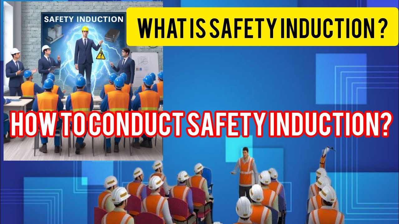 What is Safety induction training?How to conduct Safety induction?#safety #construction #hindi