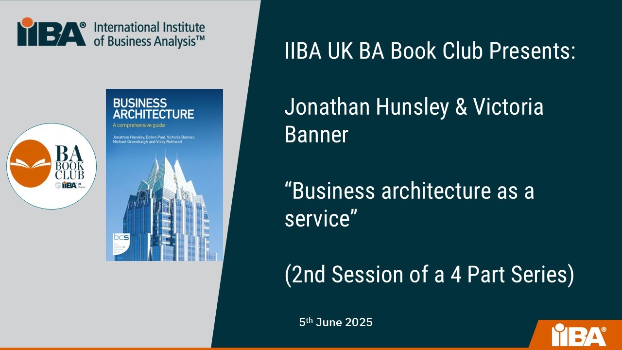 BA Book club: Business Architecture (session 2)