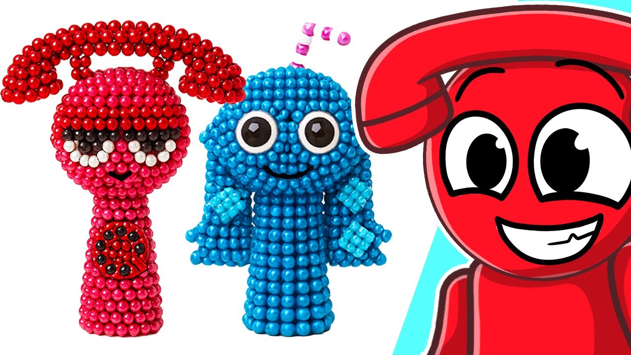 Tele & Aqua Got Turned Into MAGNET ART!