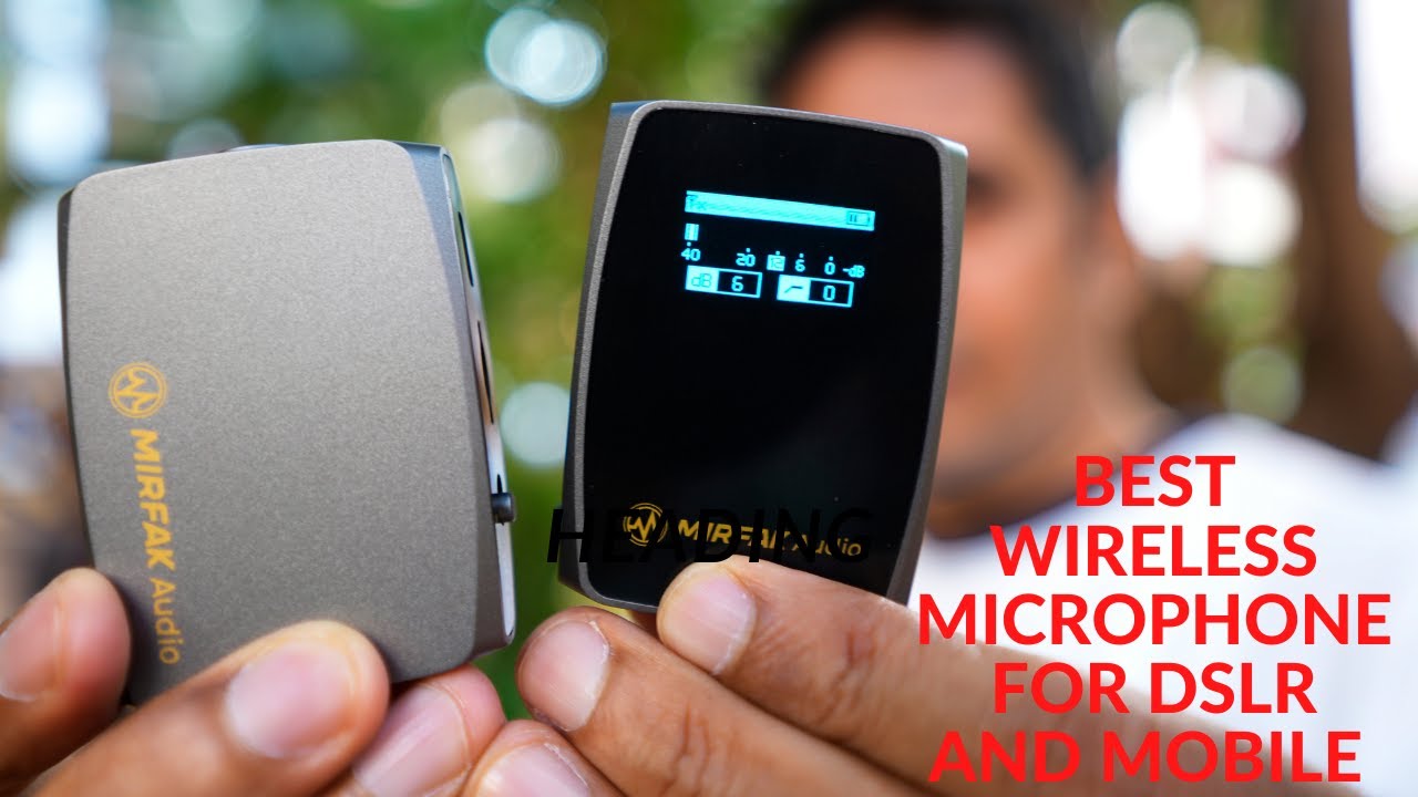 BEST WIRELESS MICROPHONE FOR DSLR AND MOBILE | MIRFAK AUDIO WE10 | UNBOXING AND REVIEW