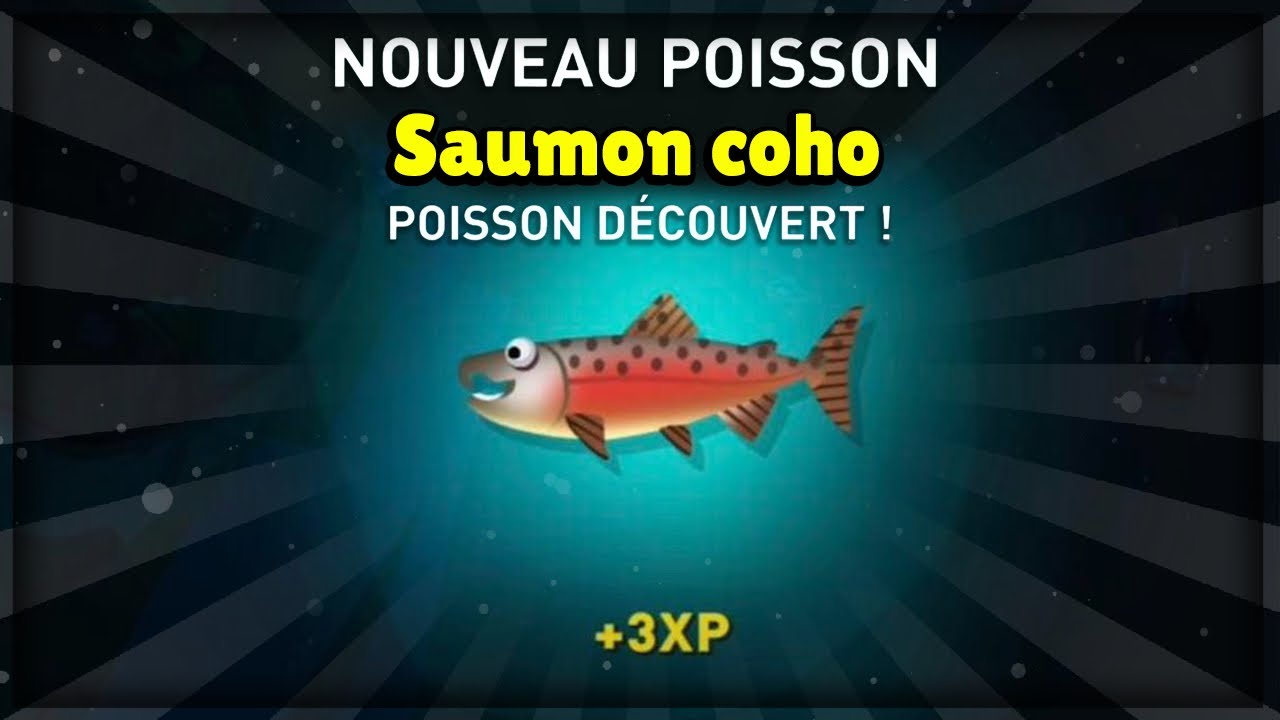 OU TROUVER LE SAUMON COHO SUR CREATURES OF THE DEEP !