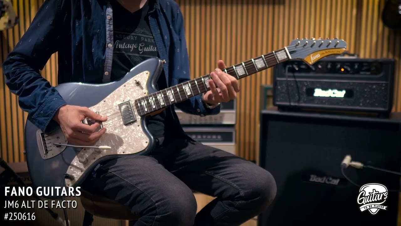 Fano JM6 Alt de Facto | Lollar El Rayo Humbuckers w/ Descendant Vibrato | #250616