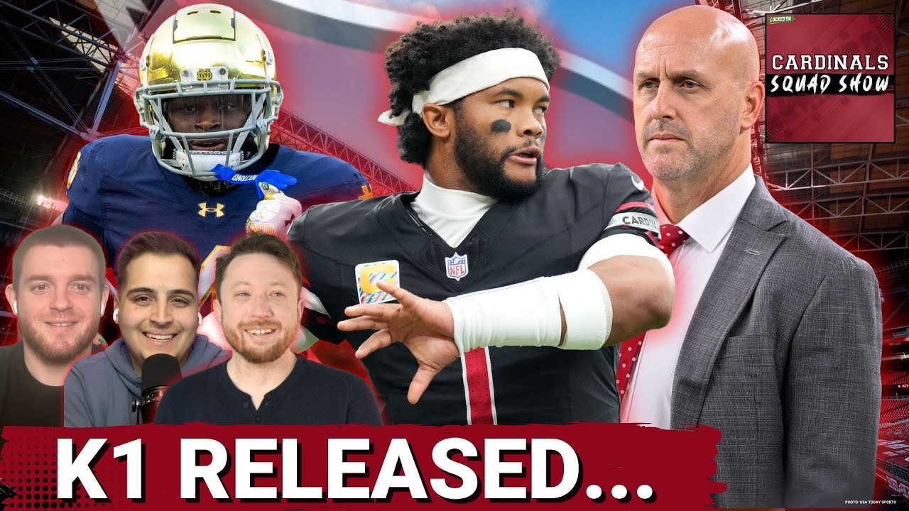 CARDINALS SQUAD SHOW: Kyler Murray RELEASED By The Cardinals After FAILING To Find A Trade Partner