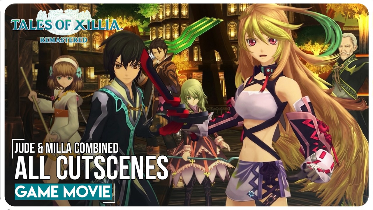 Tales of Xillia Remastered Full Movie – All Cutscenes (Jude & Milla Cutscenes Combined)