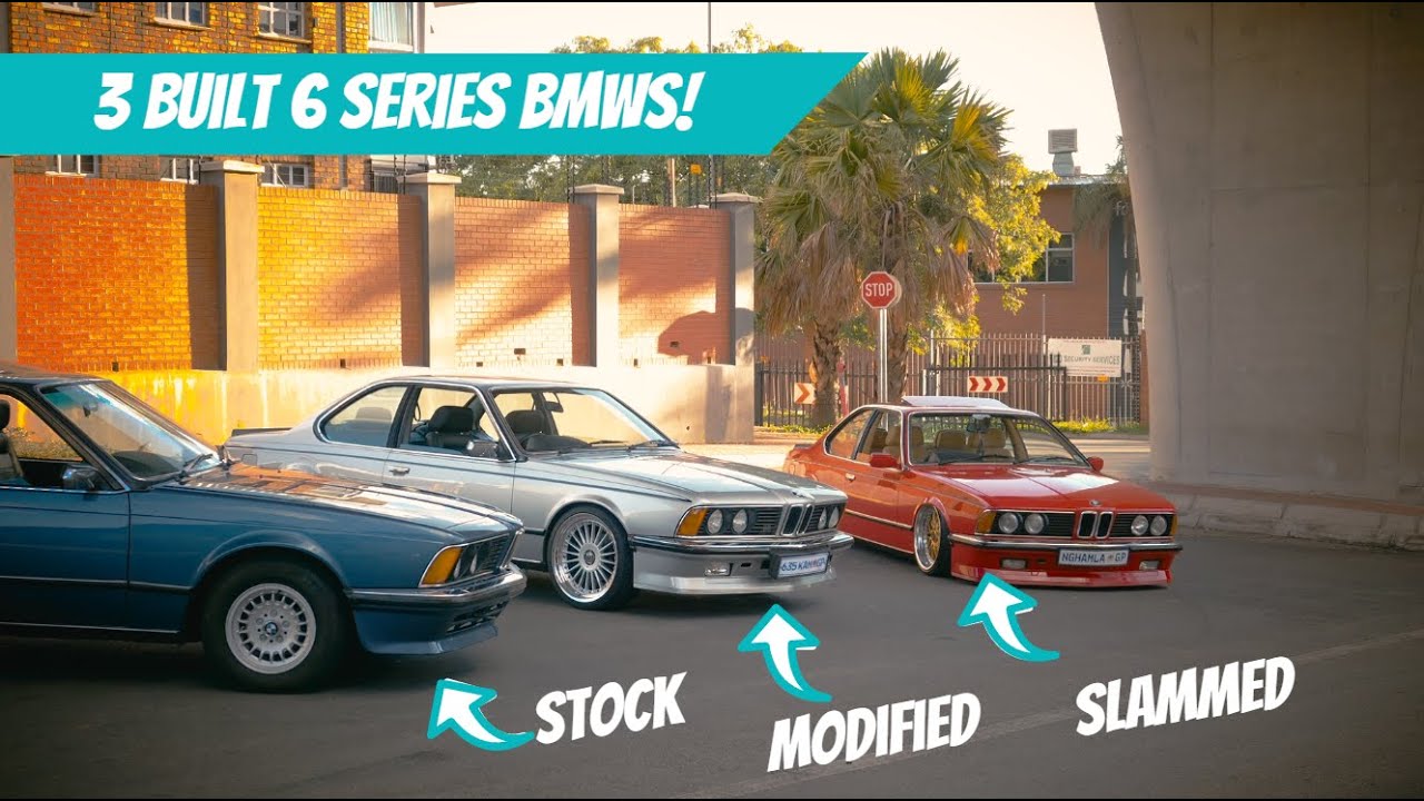 Triple Threat! 3 Custom BMW E24 635CSi – Stock, Slammed & Modified!