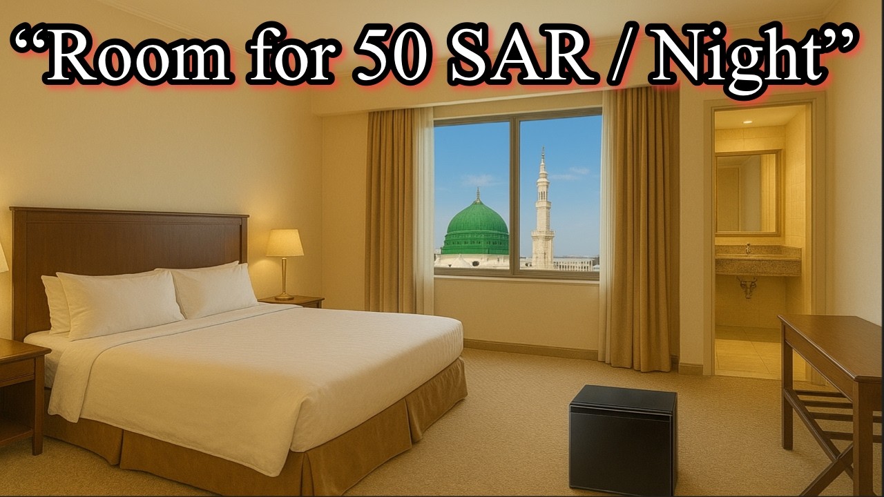 Cheap Hotel in Madinah 😲 | 50 Riyal | Walking Distance Masjid Nabawi ﷺ