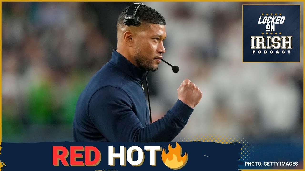 Notre Dame is RED HOT in the transfer portal! Marcus Freeman & the Irish add FOUR key players