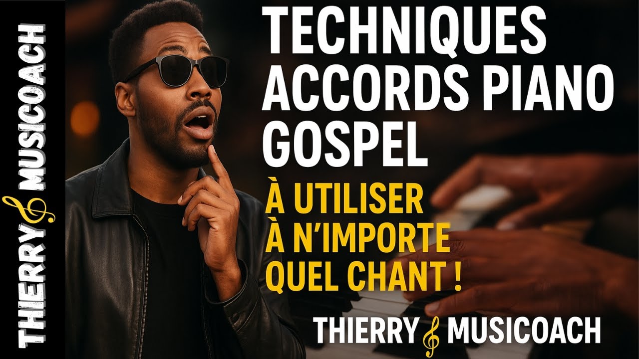 Techniques accords piano gospel à utiliser à n'importe quel chant !