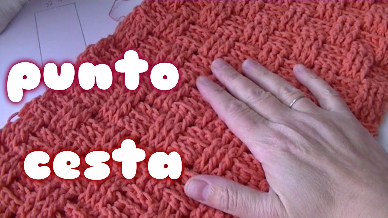 COMO HACER EL PUNTO CESTA EN CROCHET |GANCHILLO PASO A PASO💟💟