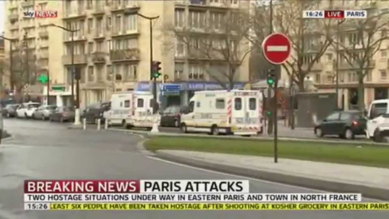Paris Attacks: Ambulances Race Through City Centre