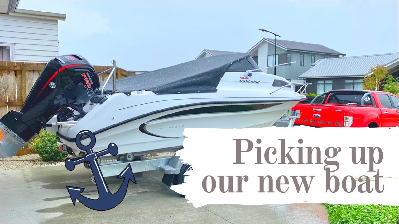Picking up our New Boat || NZ Boats