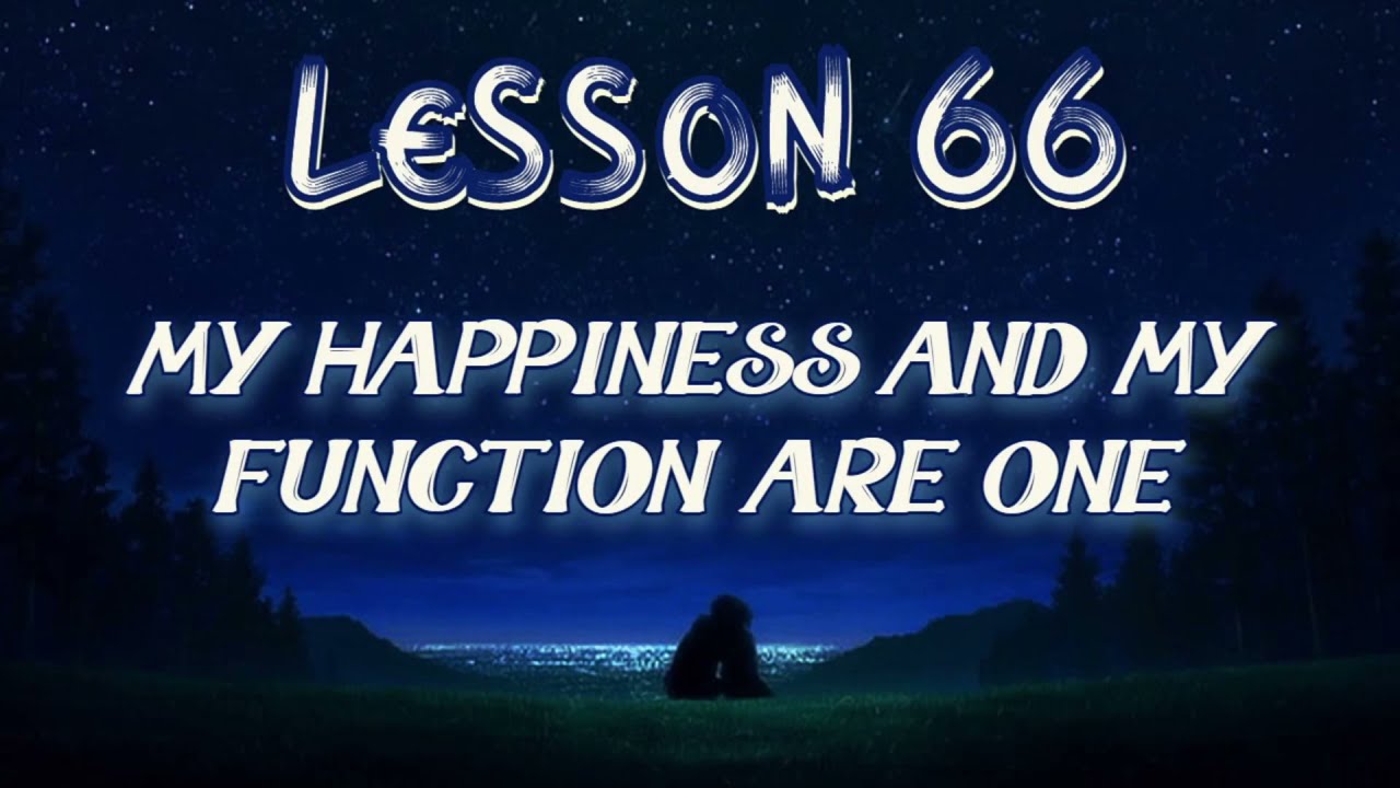 Lesson 66 | Daily Guided Meditations | A Course In Miracles Workbook for Students